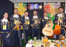 This Mariachi group from Mexico brought an authentic sounding experience to the JSC fruit stand during the show.